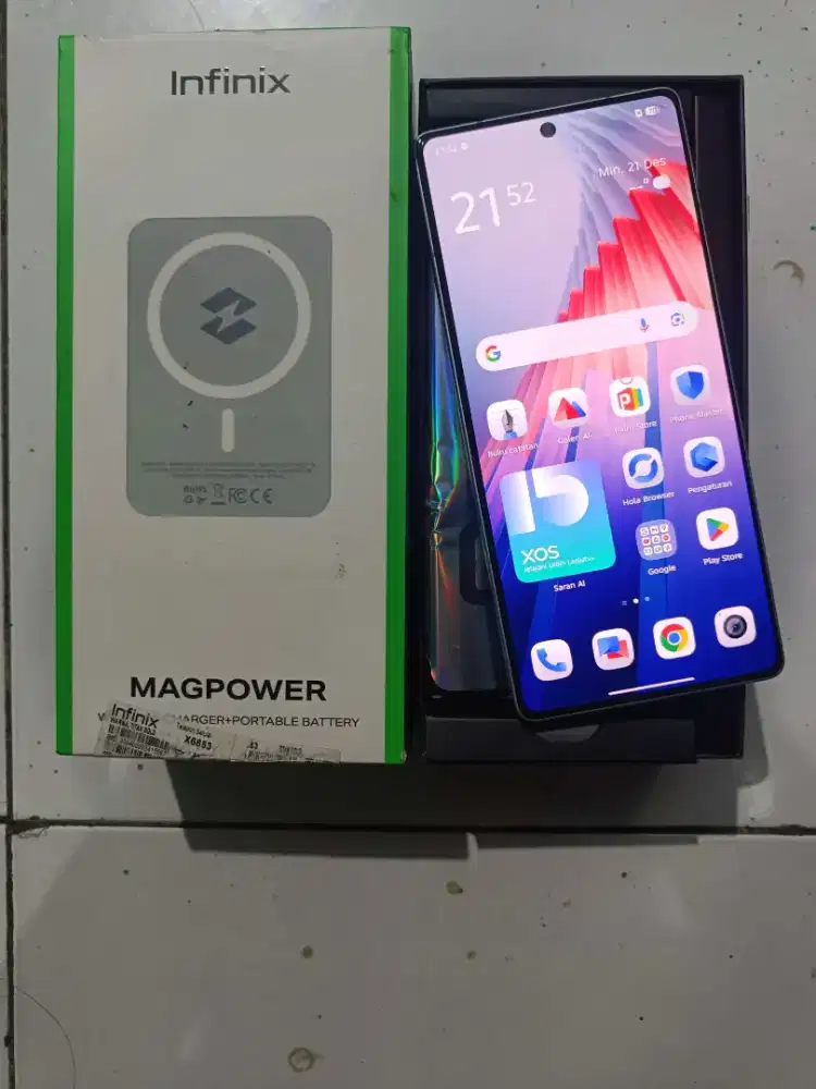 Infinix Note 50 Pro Racing Edition 8+8/256GB Fullset