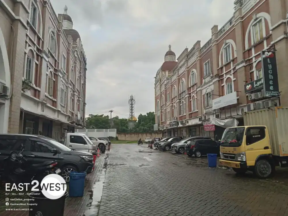 Jual Ruko Tematik Pasar Modern Paramount Gading Serpong Tangerang Murah Siap Pakai Lokasi Strategis