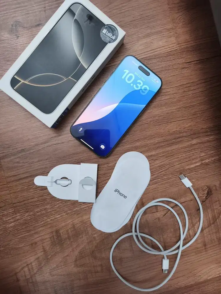 Iphone 16 pro 512 Gb like new garansi resmi