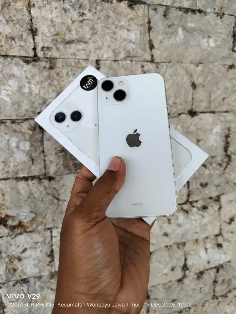 Jual iphone 13 ibox PAA 128 warnah putih favorit
Garansi on