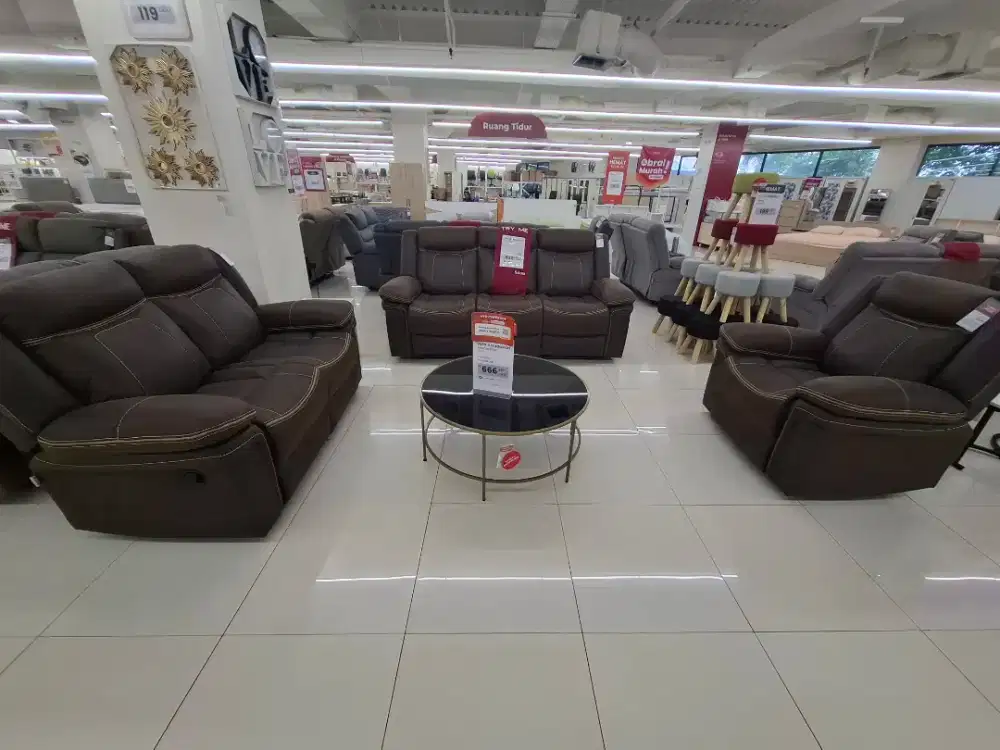 Sofa Set Recliner Premium Winchester