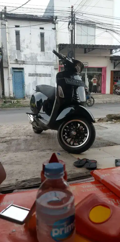 Vespa Sprint Iget Abs 2022 Black Glosy