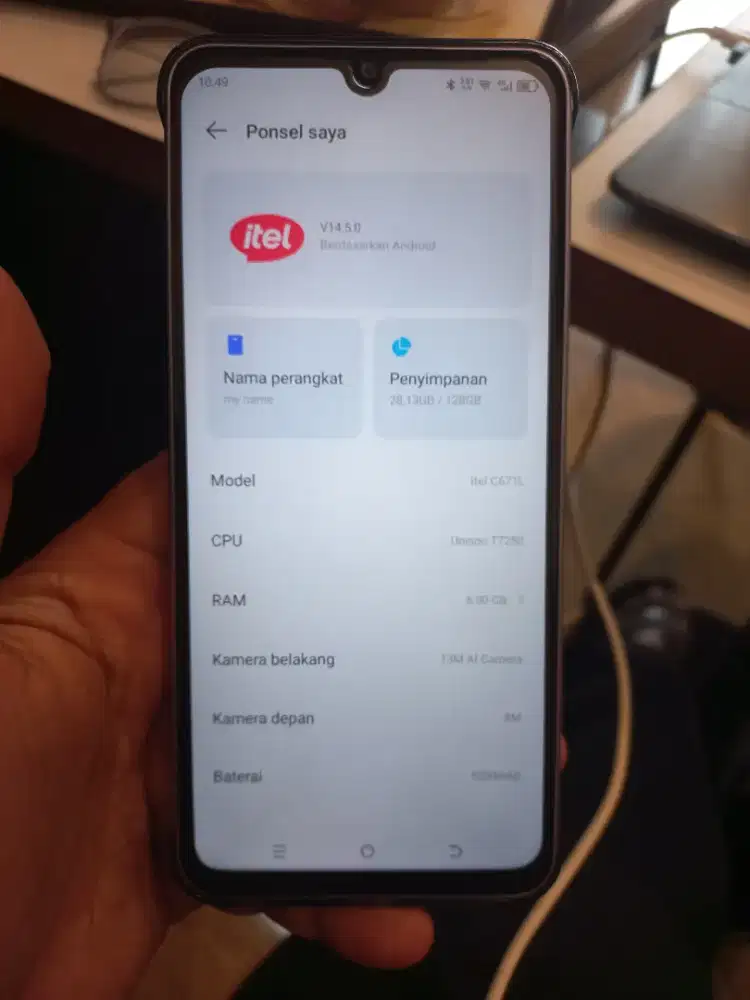 Itel city 100 6/128 Gb