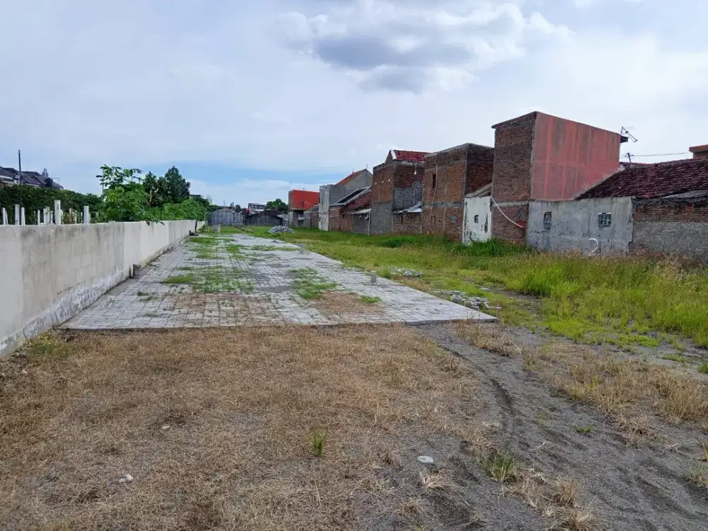 tanah kavlingan harga murah dengan lokasi strategis dengan nyaman lokasi timur mall luwes gentan