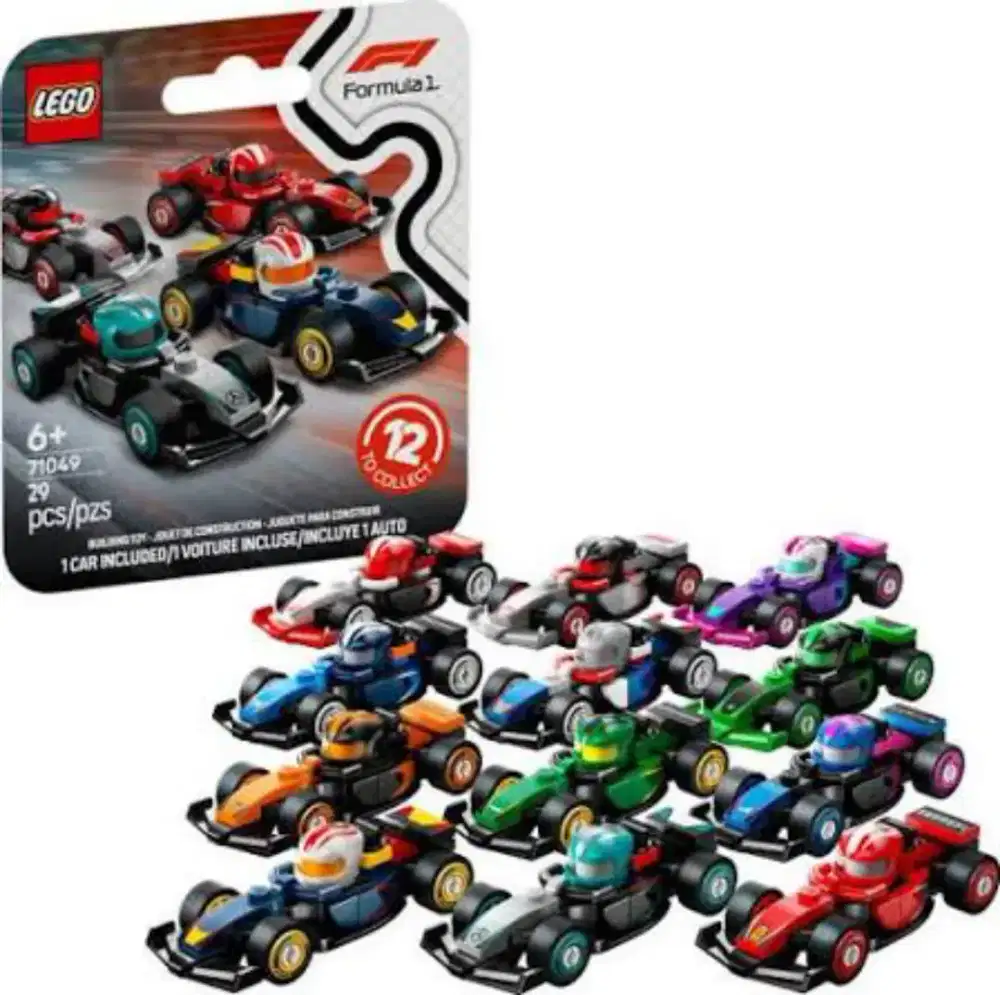 LEGO F1 minifigure 1 set (12 Pcs)