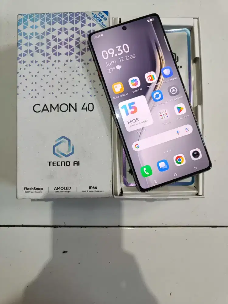 Tecno Camon 40 8+8/256GB Fullset