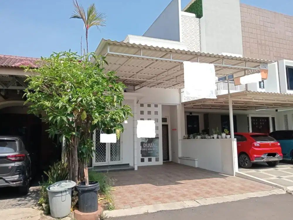 Dijual Rumah Sutera Flamboyan Alam Sutera Tangerang Selatan Bagus Nyaman Strategis Siap Huni