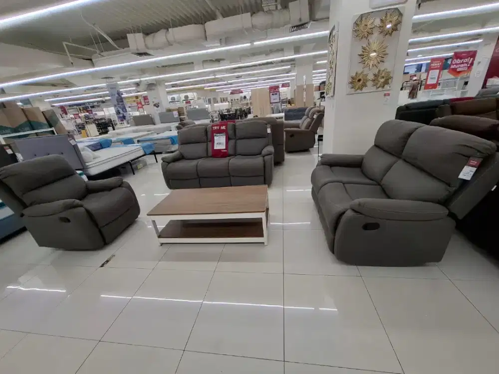 PROMO AKHIR TAHUN!!! SOFA SET RECLINER