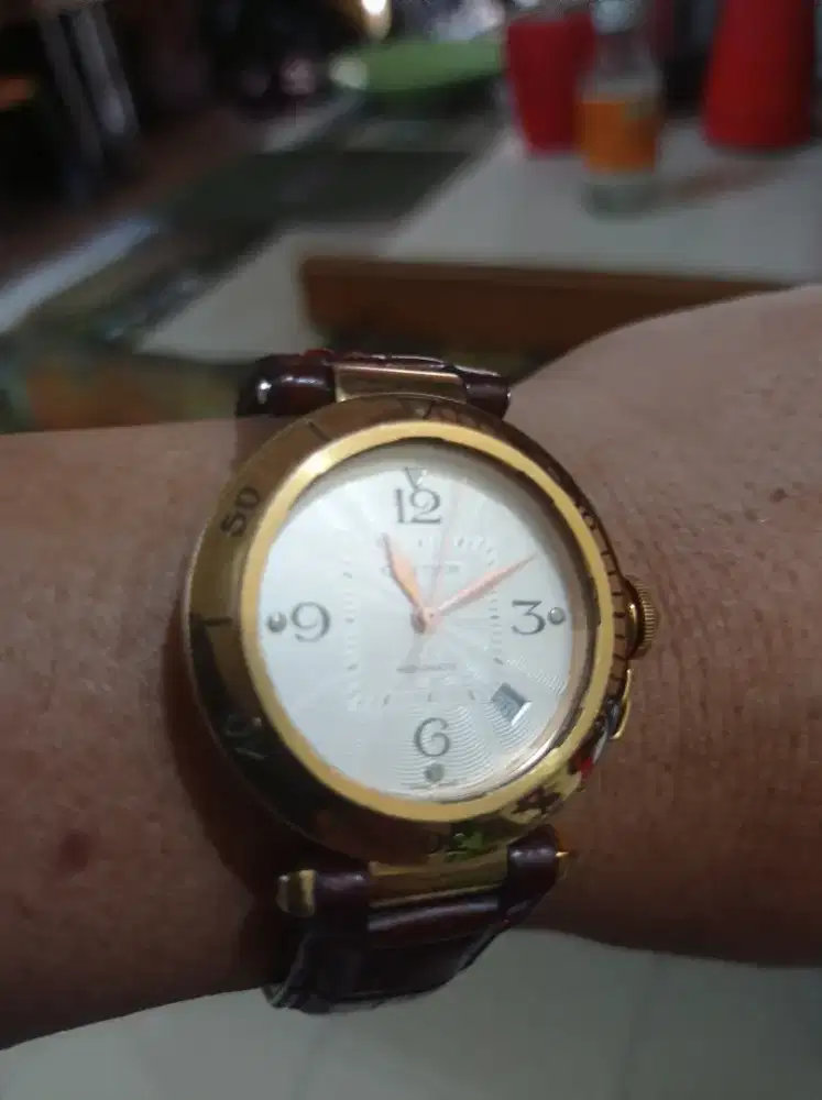 Jual santai jam tangan merk Cartier