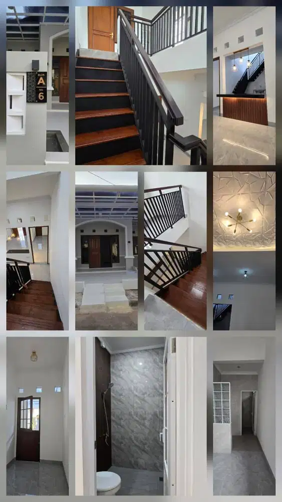 Dikontrakkan Rumah 2 Lantai Baru Direnovasi