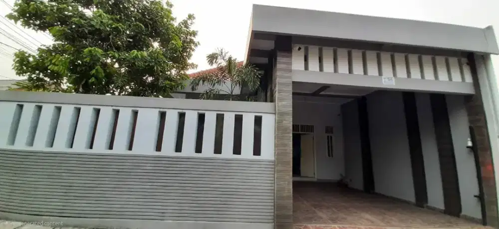 Dikontrakkan Rumah Asri di Ciracas, Cibubur, Jakarta Fimur