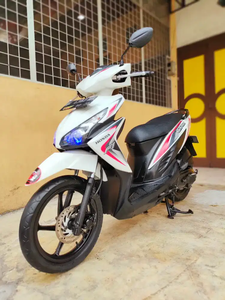 Honda Vario / Vario 110 2015 CBS ISS, White Premium Metalic, Mulus.
