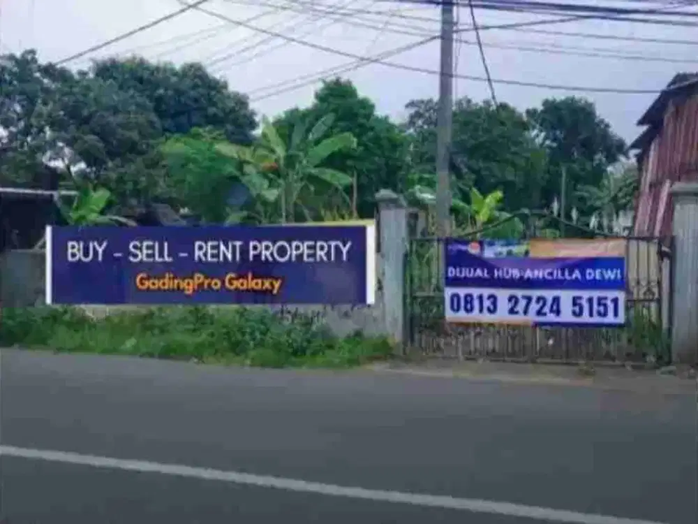 Dijual Kavling Tanah LT 3080 Murah Area Kampung Sawah Bekasi Selatan