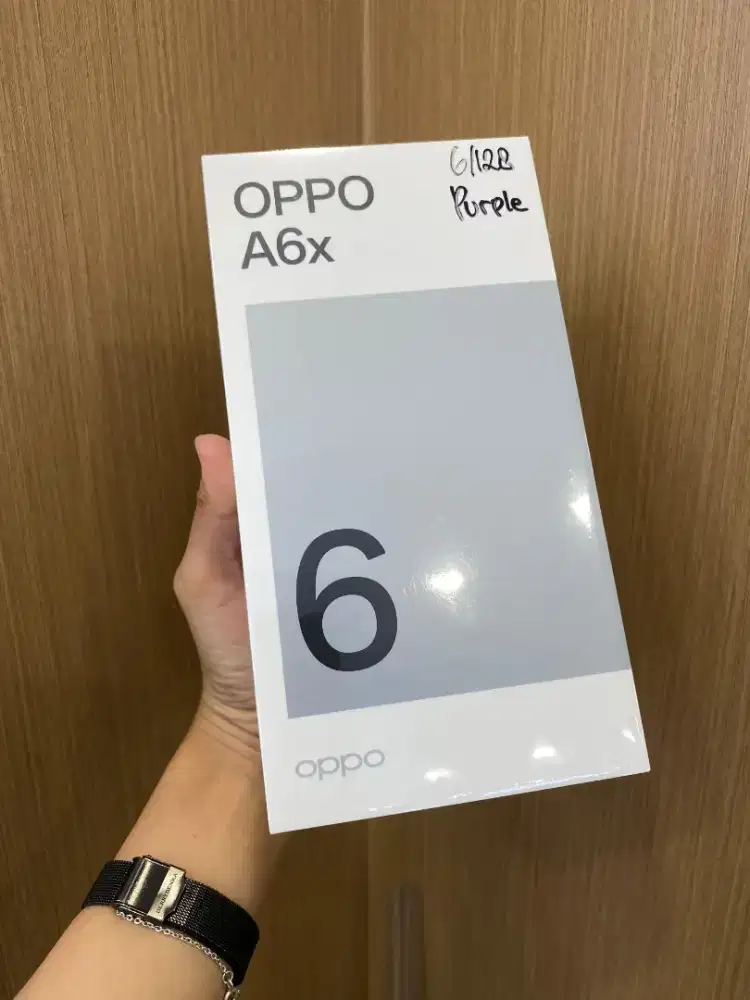 OPPO A6x NEW SEGEL GARANSI RESMI 1H