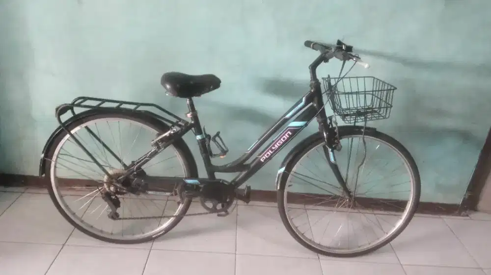 Di jual sepeda mini polygon uk 26 aloy siap pake