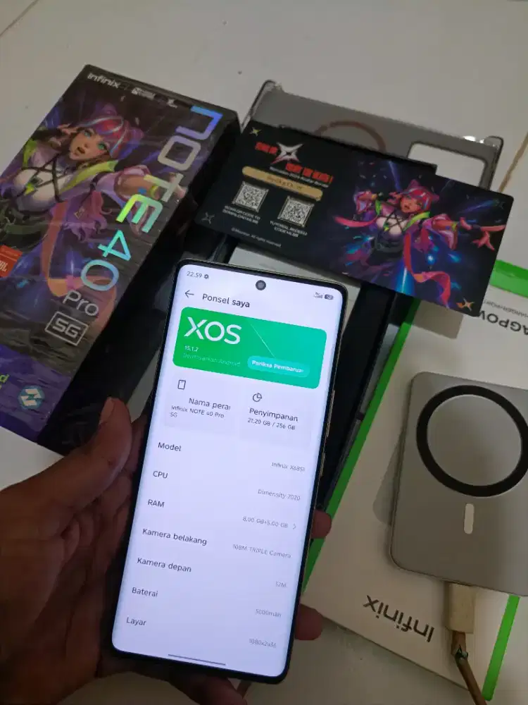 Infinix note 40 pro 5G