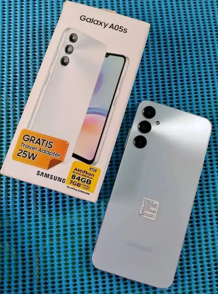 Samsung A05S RAM 6/128GB Lengkap Mulus