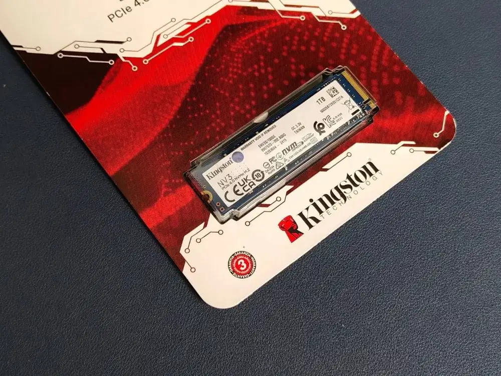 Kingston M.2 NVMe PCIE 4.0 1TB(GEN4-SNV3S/1000G)