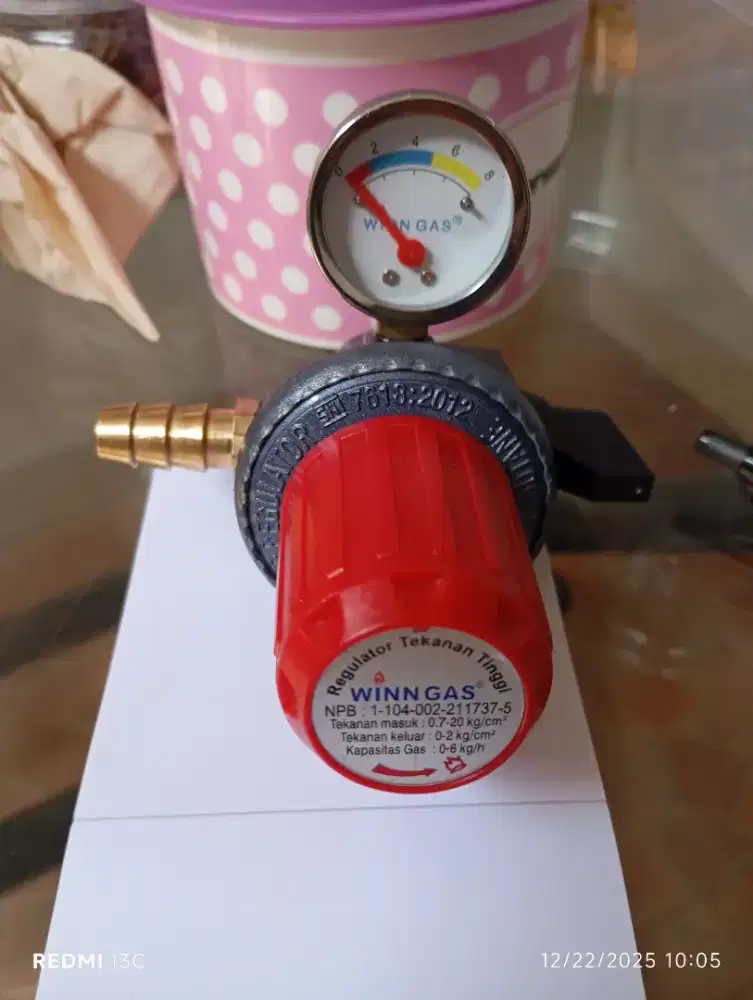 Regulator gas lpg high pressure