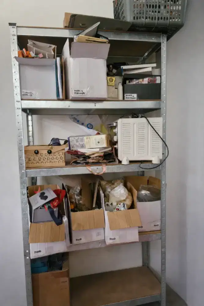 Rak besi siku serbaguna 5 tingkat