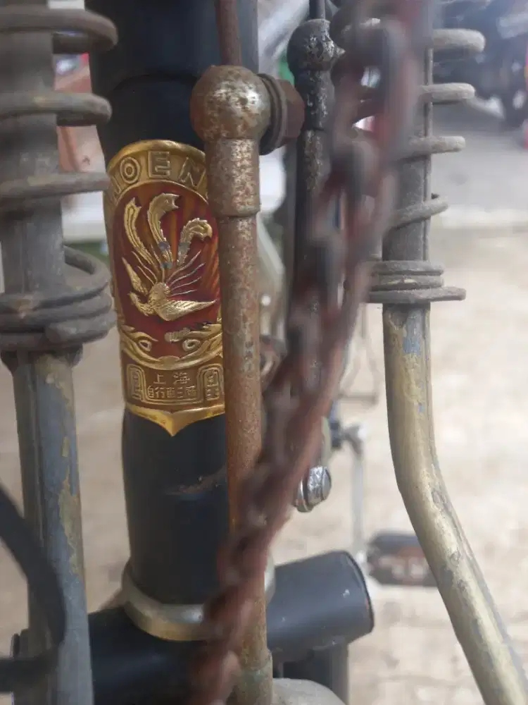 Dijual sepeda ontel phoenix plus aksesoris