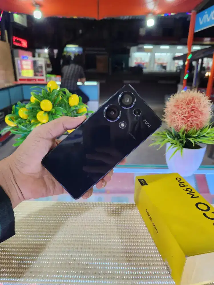 Poco M6 Pro Ram 8+8Gb/ 256Gb Fullset Mulus Original 100% Like New
