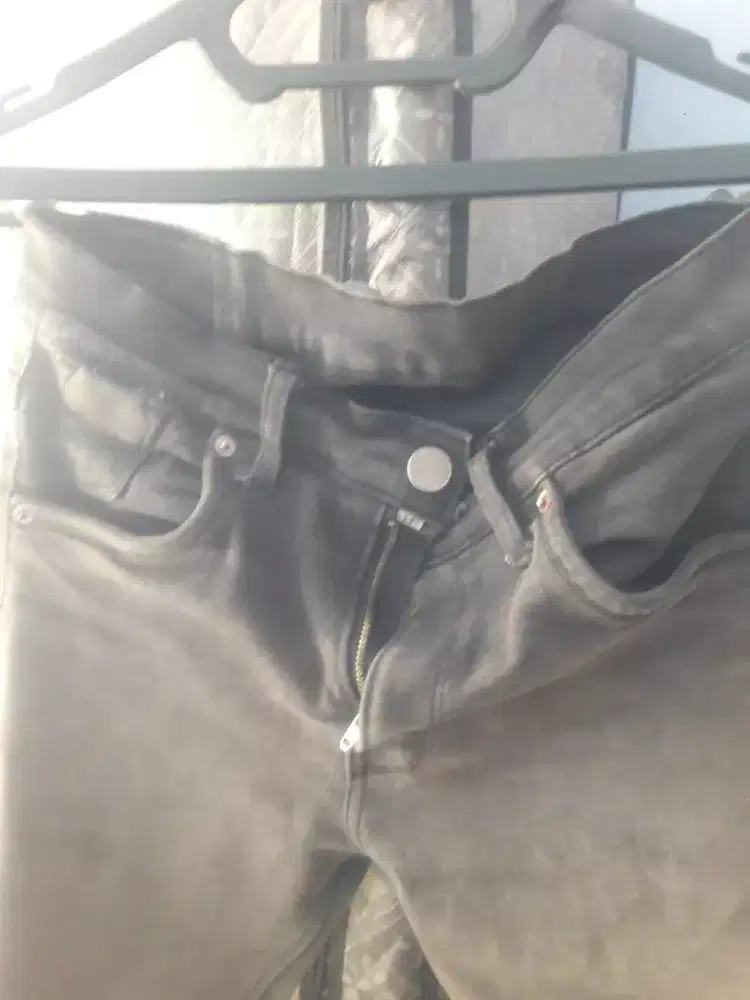 celana ripped jeans abu sz 29