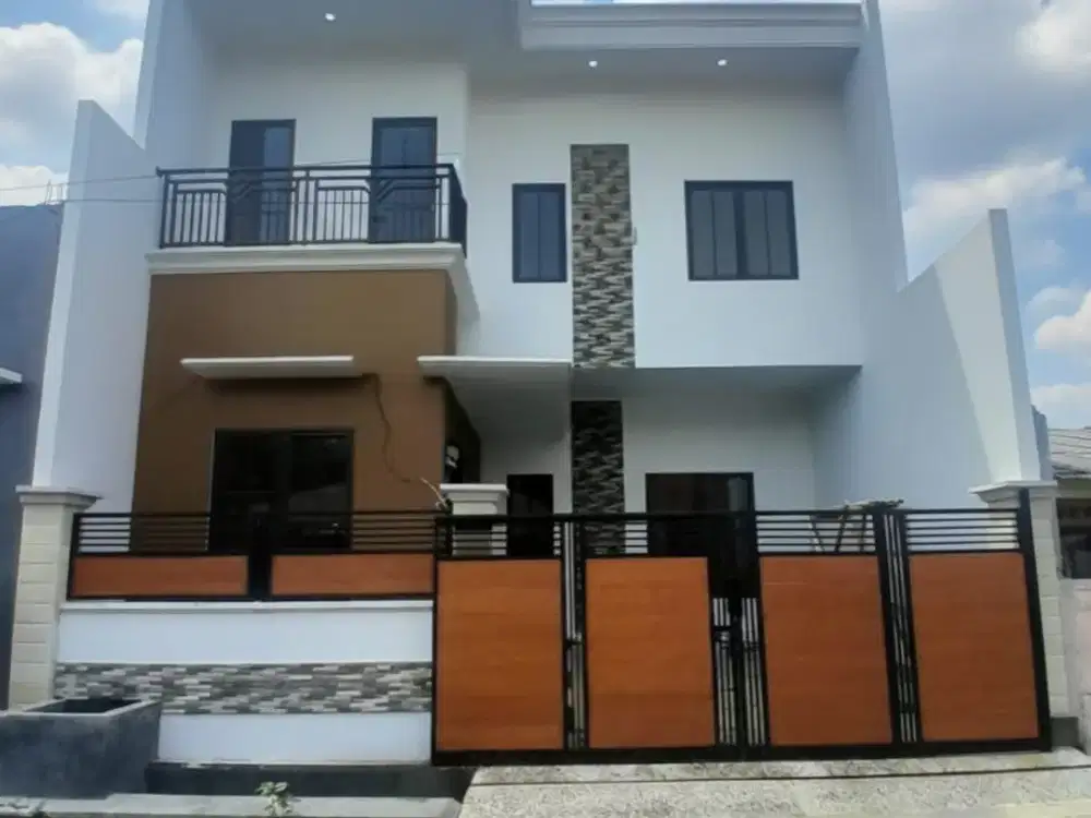 gokil !! rumah idaman ruang keluarga luas 10 menit tol jatiwarna