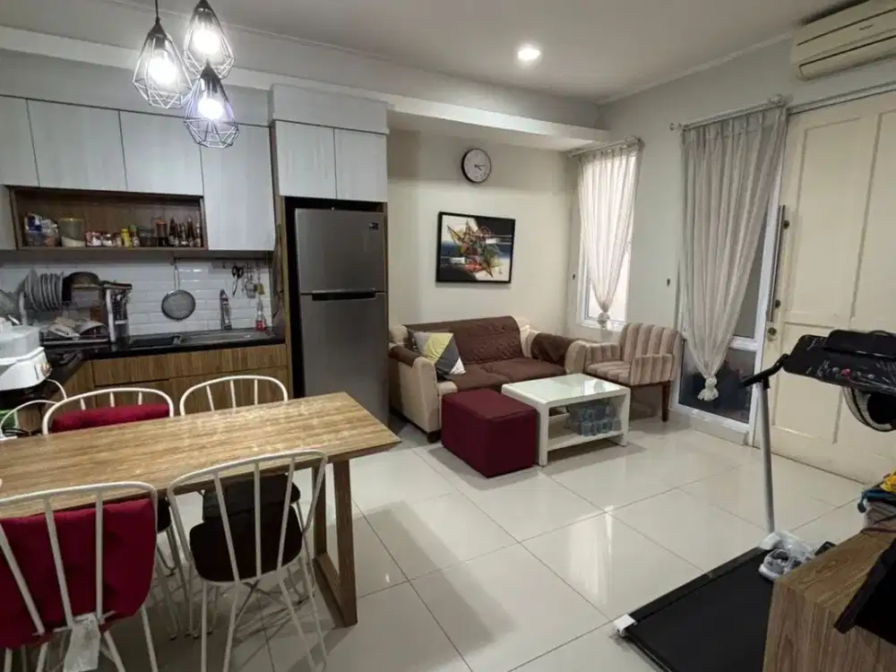 Cluster Malberry Banjar Wijaya Kota Tangerang di jalan utama full furnish