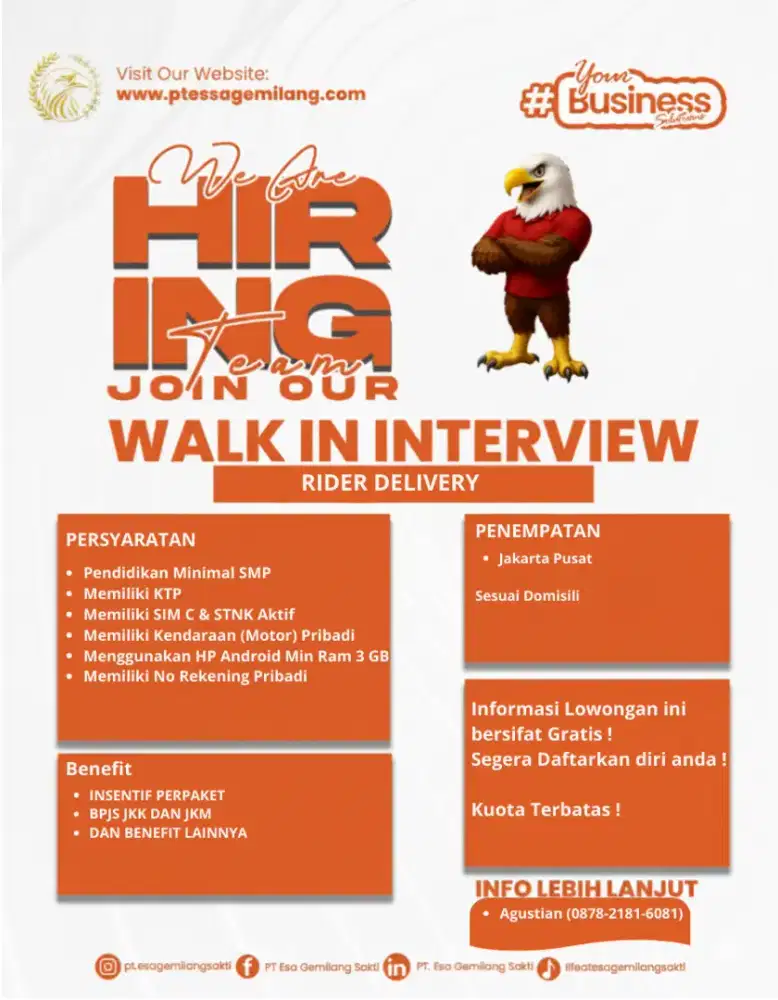 Info Loker Kurir Spx express