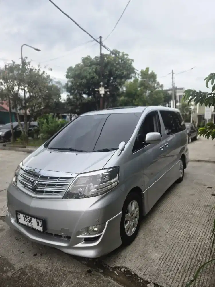 Toyota Alphard 2.4 ASG Premium Sound 2007
Service record bengkel toyot