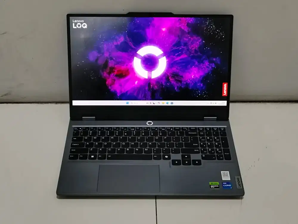 Like new Lenovo loq 15 irx9 Intel core i7 gen 13 nvidia  rtx 4050
