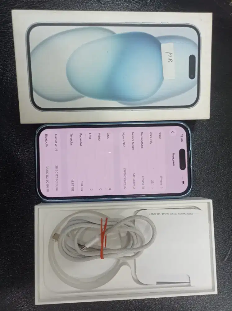 iPhone 15 128GB ibox