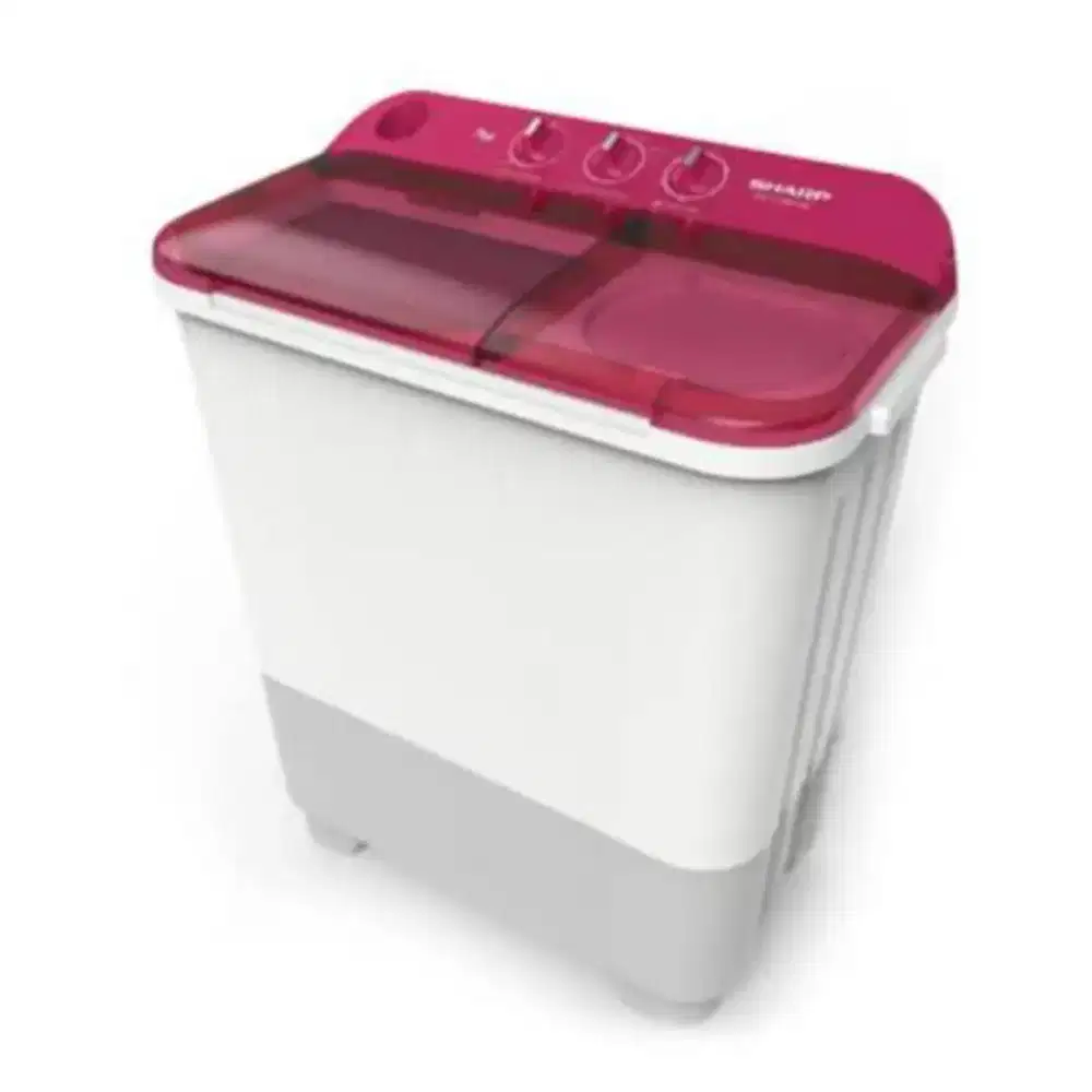 Bisa Cicilan.Sharp Mesin Cuci 2Tabung 7Kg Puremagic (ES-T75NT) Ion Ag+