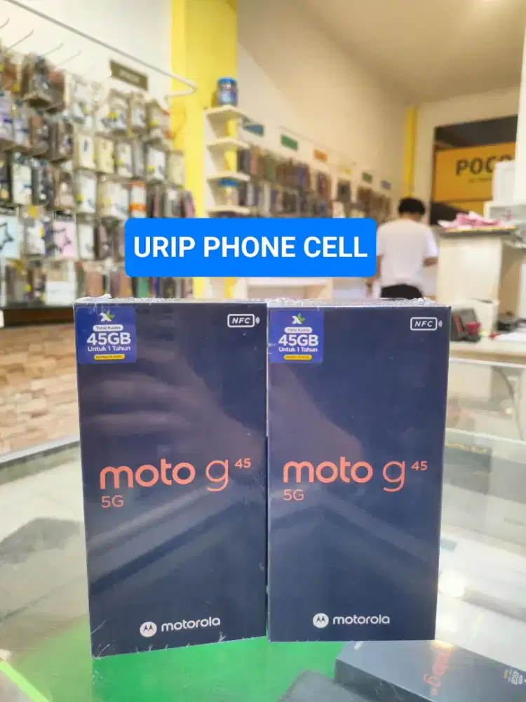 Motorola G45 5G 8/256 Promo+bonus cash & credit garansi Resmi