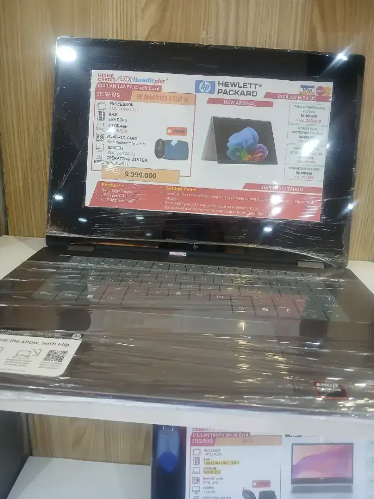 Promo cicilan Laptop Hp Omnibook ram 8gb ddr5