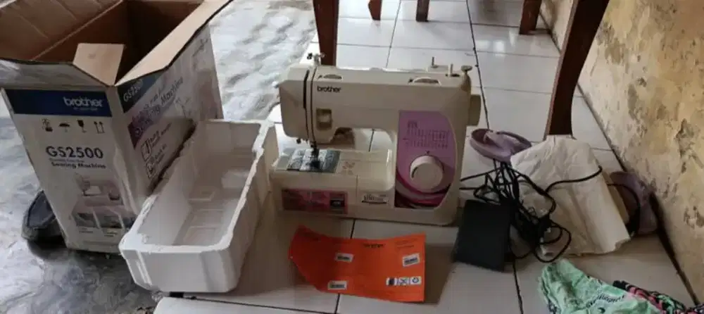 MESIN JAHIT PORTABLE BROTHER GS2500