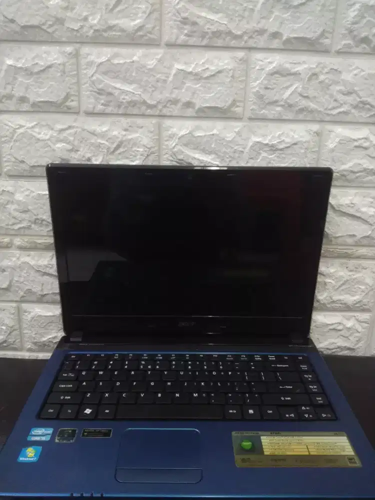Bu jual Acer Aspire 4750 i5 4gb/640gb MATI