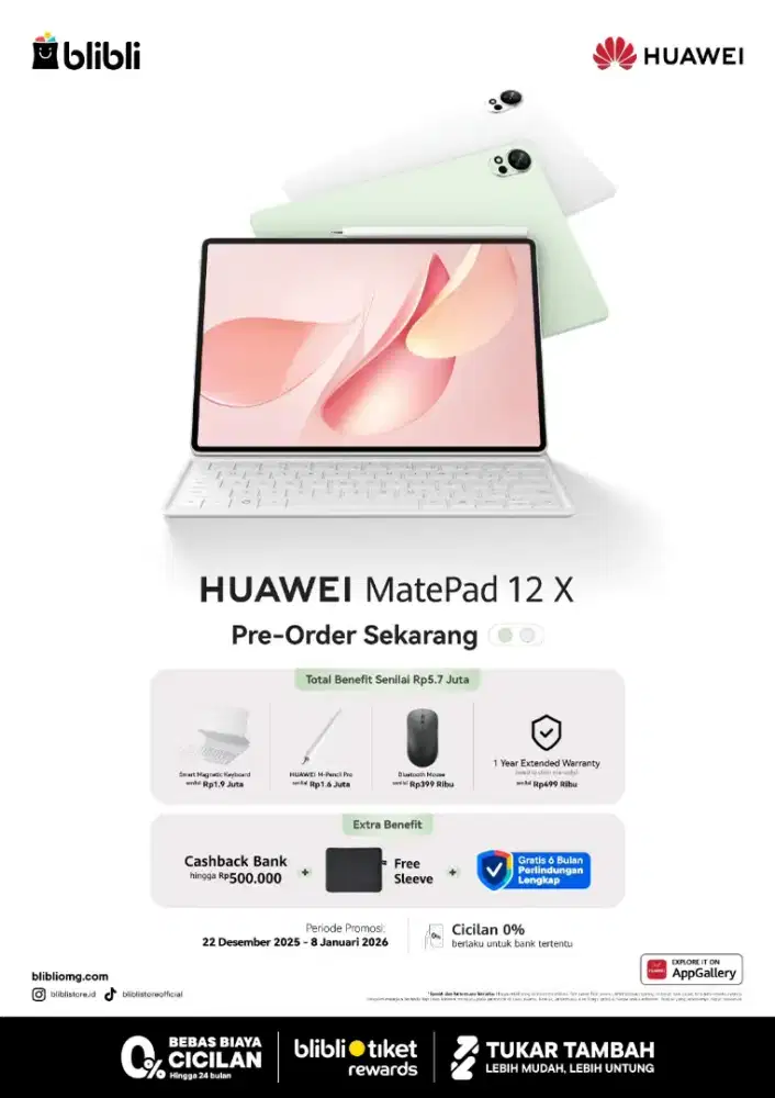 PO NOW 12X 2026 FREE M PEN PRO, KEYBOARD, MOUSE