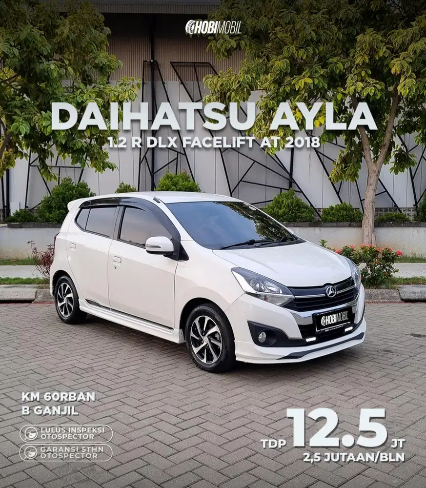 Ayla 1.2 R DLX Facelift AT Thn 2018