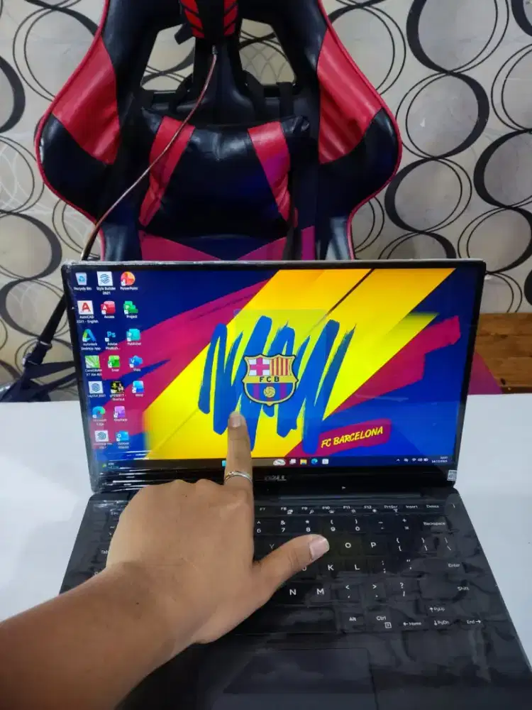 Laptop Slim Dell Xps Core i5 Rak 8/256gb Ssd Touchsreen Siap Pakai COD