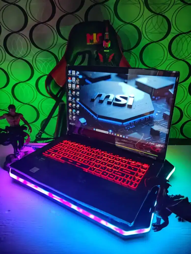 Laptop Gaming MSI GF63 Core i7 Ram 16/512gb Ssd Dual Vga Nvidia COD