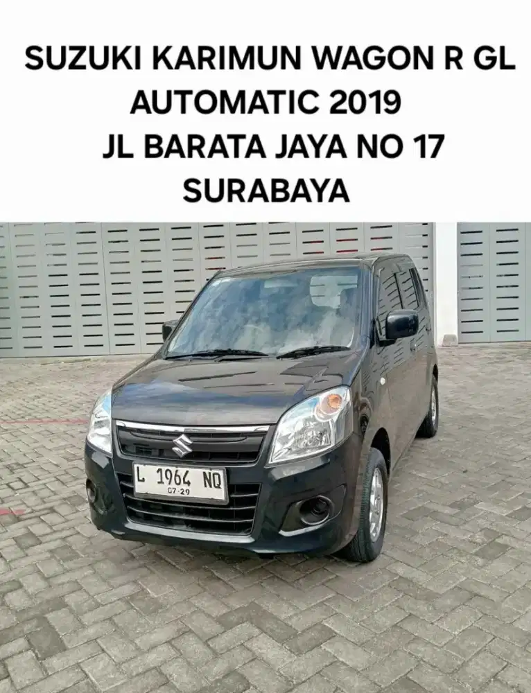 KARIMUN WAGON R GL AUTOMATIC 2019