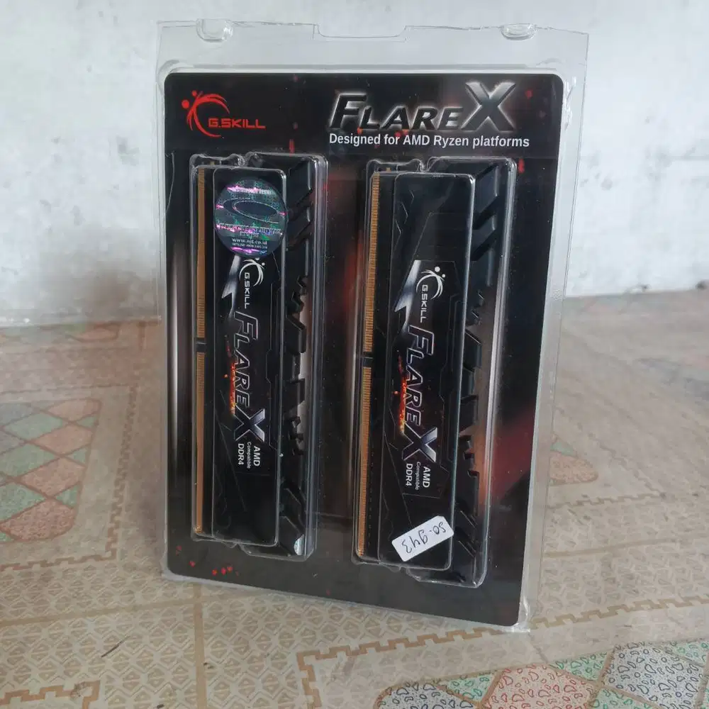 RAM G.Skill Flare X DDR4 3200Mhz 8GBx2 Bekas