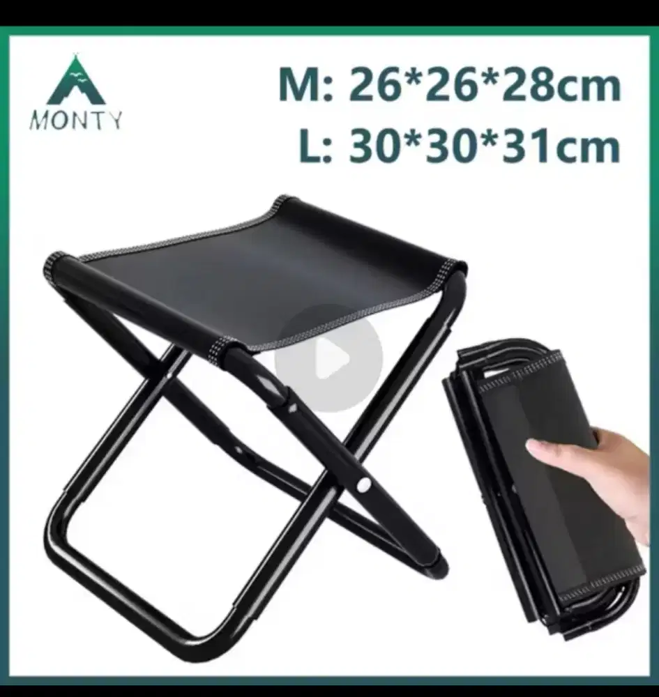 Kursi camping lipat baru