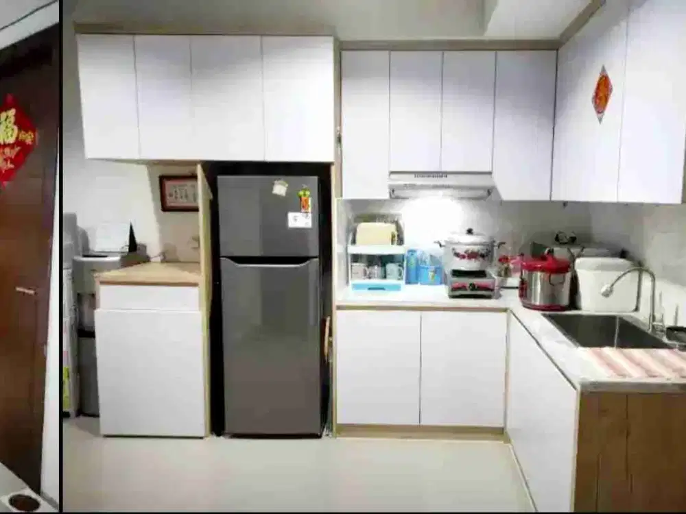 APARTEMEN SPRINGHILL 2BR TOWER OAKWOOD SEMI FURNISH