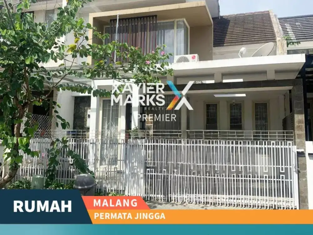 Rumah Furnish Tinggal Huni Dekat Suhat di Permata Jingga Malang