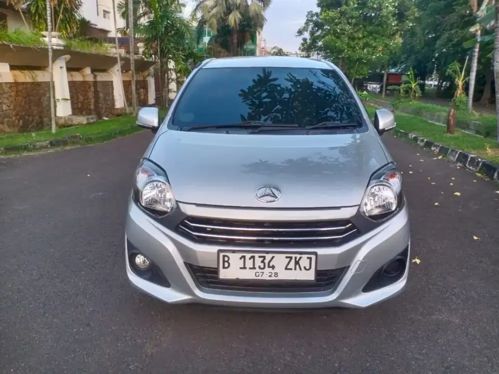 Ayla X 2018 Silver Istimewa Full orisinil