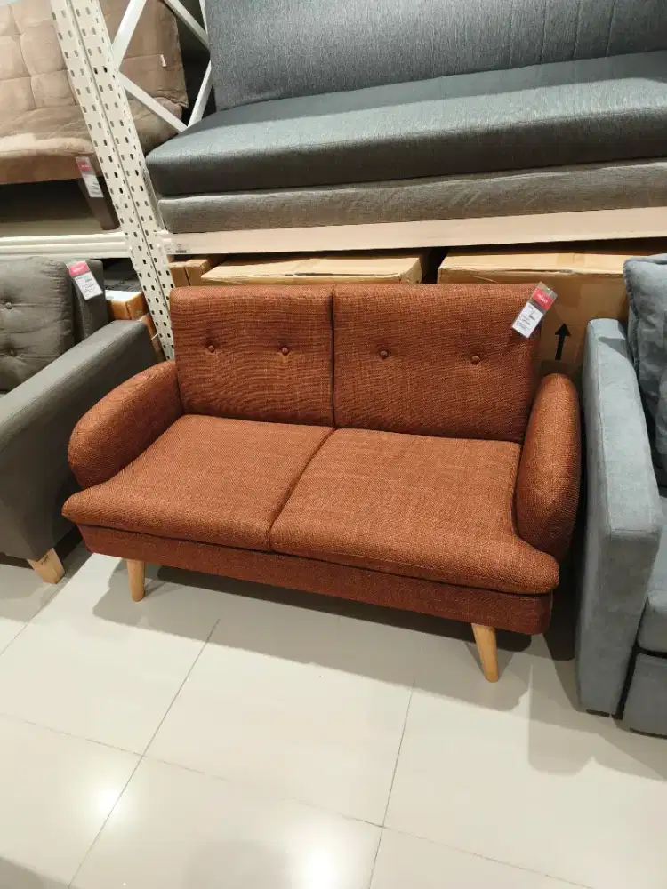 Sofa Tamu 2 Seater Anti Cakar Kucing