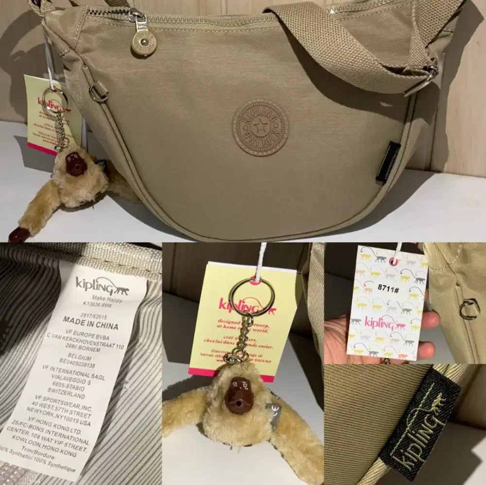 Kipling Sling Bag Half Moon